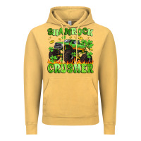 Vintage Mustard shamrock crusher Vintage Hoodie - Artiststas