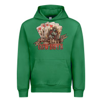 Emerald Long live cowboys cards Urban Hoodie - HowdyJamesFarm