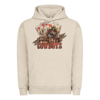 Pigment French Oak Long live cowboys cards Urban Hoodie - HowdyJamesFarm