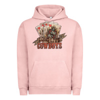 Pigment Salmon Long live cowboys cards Urban Hoodie - HowdyJamesFarm
