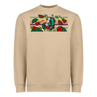 Mushroom flamenco dancer libbey glass Heavyweight Sweatshirt - BundleAndBundleShop