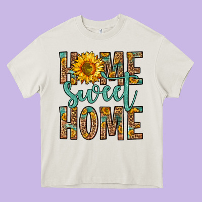 Home Sweet Home Heavy Core Tee Designed By Zillion Design Studio