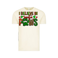 I Believe In Santa Paws Christmas Vintage Tee | Teevron