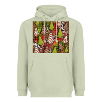 Matcha Christmas cakes western Heavyweight Hoodie - Jasminsmagicworld