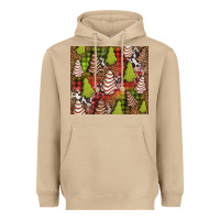 Mushroom Christmas cakes western Heavyweight Hoodie - Jasminsmagicworld