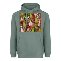Sage Christmas cakes western Heavyweight Hoodie - Jasminsmagicworld
