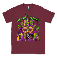 Burgundy mardi gras diva Classic Tee - Jasminsmagicworld