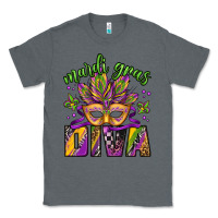 Charcoal Heather mardi gras diva Classic Tee - Jasminsmagicworld