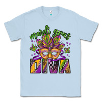 Dusty Blue mardi gras diva Classic Tee - Jasminsmagicworld