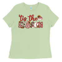 Matcha tis the season baseball little debbie tree cakes Ladies Tee - JahusDesignShop