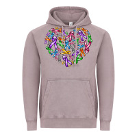 Vintage Zinc cancer ribbon heart Vintage Hoodie - AdoDesignShop