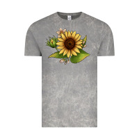 Cloud Rock sunflower Vintage Tee - JahusDesignShop