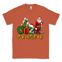 Cozy Season With Santa Christmas Tree Cactus And Gift Classic Tee | Teevron