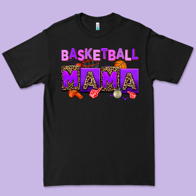 Basketball Mama Premium Tee Designed By Adodesignshop