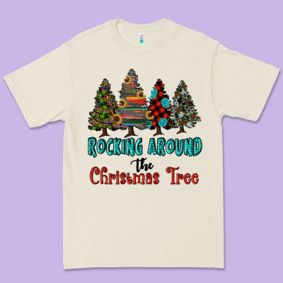 Rocking Around The Christmas Tree, Rocking, Around The, Christmas Tree Premium Tee Designed By Ranaportraitstore