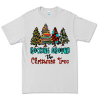 Dove Grey rocking around the christmas tree, Rocking, Around The, Christmas Tree Premium Tee - RanaPortraitStore