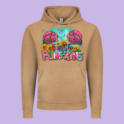 Save The Pumpkins Vintage Hoodie Designed By Adodesignshop