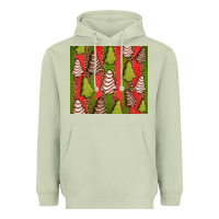Matcha Christmas cakes leopard Heavyweight Hoodie - Jasminsmagicworld
