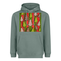 Sage Christmas cakes leopard Heavyweight Hoodie - Jasminsmagicworld