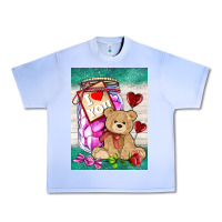 Grape Ice candy jar with bear  air Urban Heavy Tee - AdoDesignShop