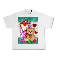 Lunar Rock candy jar with bear  air Urban Heavy Tee - AdoDesignShop
