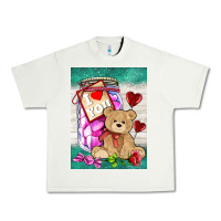 Pistachio candy jar with bear  air Urban Heavy Tee - AdoDesignShop