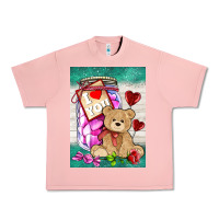 Salmon candy jar with bear  air Urban Heavy Tee - AdoDesignShop