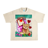 Sandshell candy jar with bear  air Urban Heavy Tee - AdoDesignShop