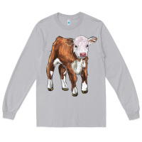 Moon Dust hereford calf Long Sleeve Tee - LillyAllenDesigns