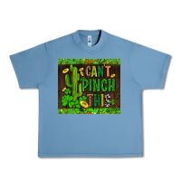 Pebble Blue shamrock bomb cant pinch this Urban Heavy Tee - AdoDesignShop