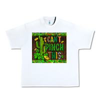 White shamrock bomb cant pinch this Urban Heavy Tee - AdoDesignShop