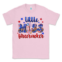 Bubblegum Pink little miss firecracker Classic Tee - NancyCooperArtShop