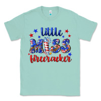 Seafoam little miss firecracker Classic Tee - NancyCooperArtShop
