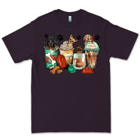 Plum dog coffee cups Premium Tee - Zillion Design Studio