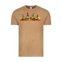 Vintage Camel beer bottles for christmas Vintage Tee - AdoDesignShop