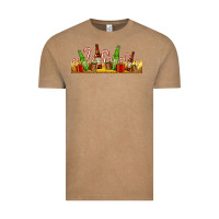 Vintage Coffee beer bottles for christmas Vintage Tee - AdoDesignShop