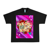 Black playing cards with pearls and glitter air Urban Heavy Tee - AdoDesignShop