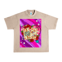 French Oak playing cards with pearls and glitter air Urban Heavy Tee - AdoDesignShop