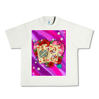 Pistachio playing cards with pearls and glitter air Urban Heavy Tee - AdoDesignShop