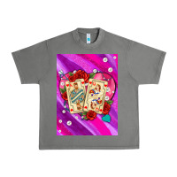 Tornado playing cards with pearls and glitter air Urban Heavy Tee - AdoDesignShop