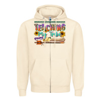Sandshell teaching my tribe Zipper Hoodie - NancyCooperArtShop