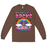 Chestnut you can go kick rocks with open toed shoes Long Sleeve Tee - JahusDesignShop
