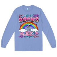 Colony Blue you can go kick rocks with open toed shoes Long Sleeve Tee - JahusDesignShop