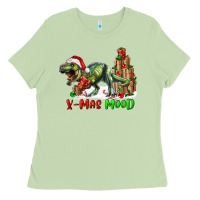 Matcha t rex x mas mood Ladies Tee - RanaPortraitStore