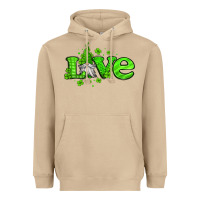 Mushroom love st patricks gnome Heavyweight Hoodie - Jasminsmagicworld