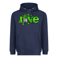 Navy love st patricks gnome Heavyweight Hoodie - Jasminsmagicworld