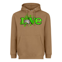 Toasted Coconut love st patricks gnome Heavyweight Hoodie - Jasminsmagicworld