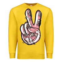 Lemon baseball peace sign Premium Sweatshirt - Jasminsmagicworld