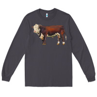 Hereford Bull Long Sleeve Tee | Teevron