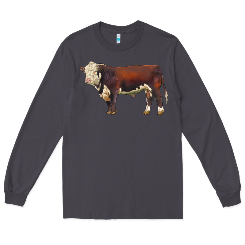 Hereford Bull Long Sleeve Tee by LillyAllenDesigns | Teevron